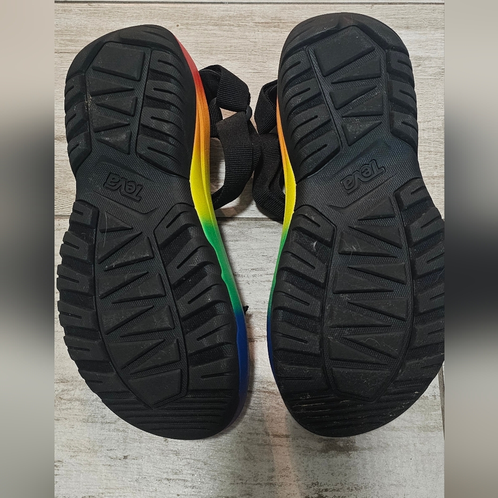 Teva Women's Hurricane XLT2 Ampsole Rainbow Sandals 10 - Picture 5 of 8
